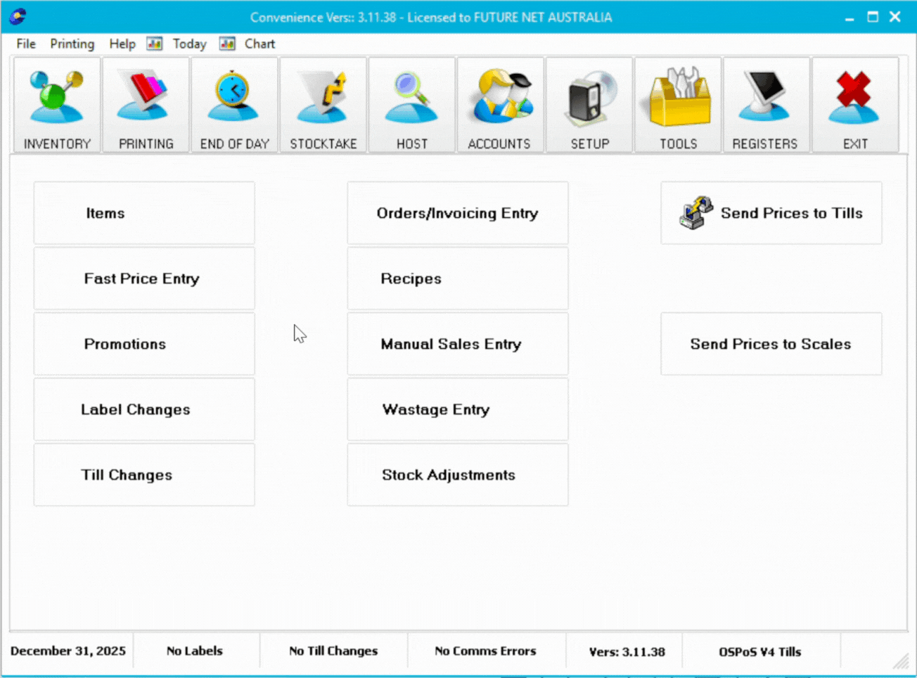 Sales Entry Button ️ Manual Sales Entry