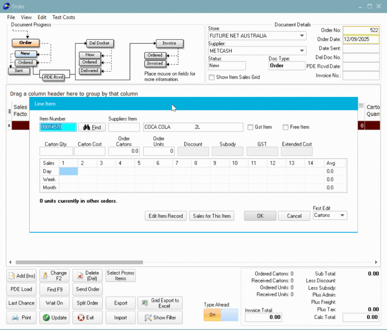 OrderAdjustingCartons