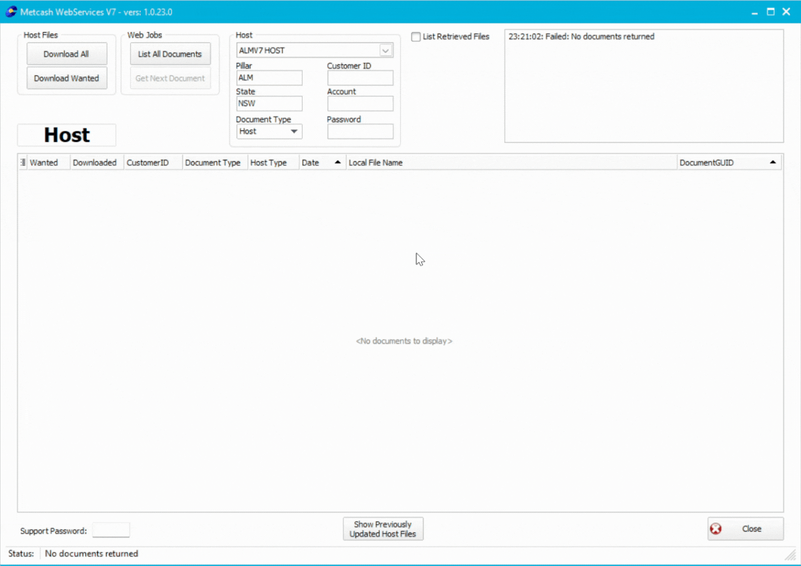 SPARALMListRetreived