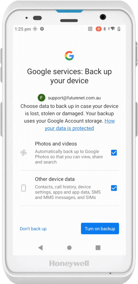 TurningOffDataBackup